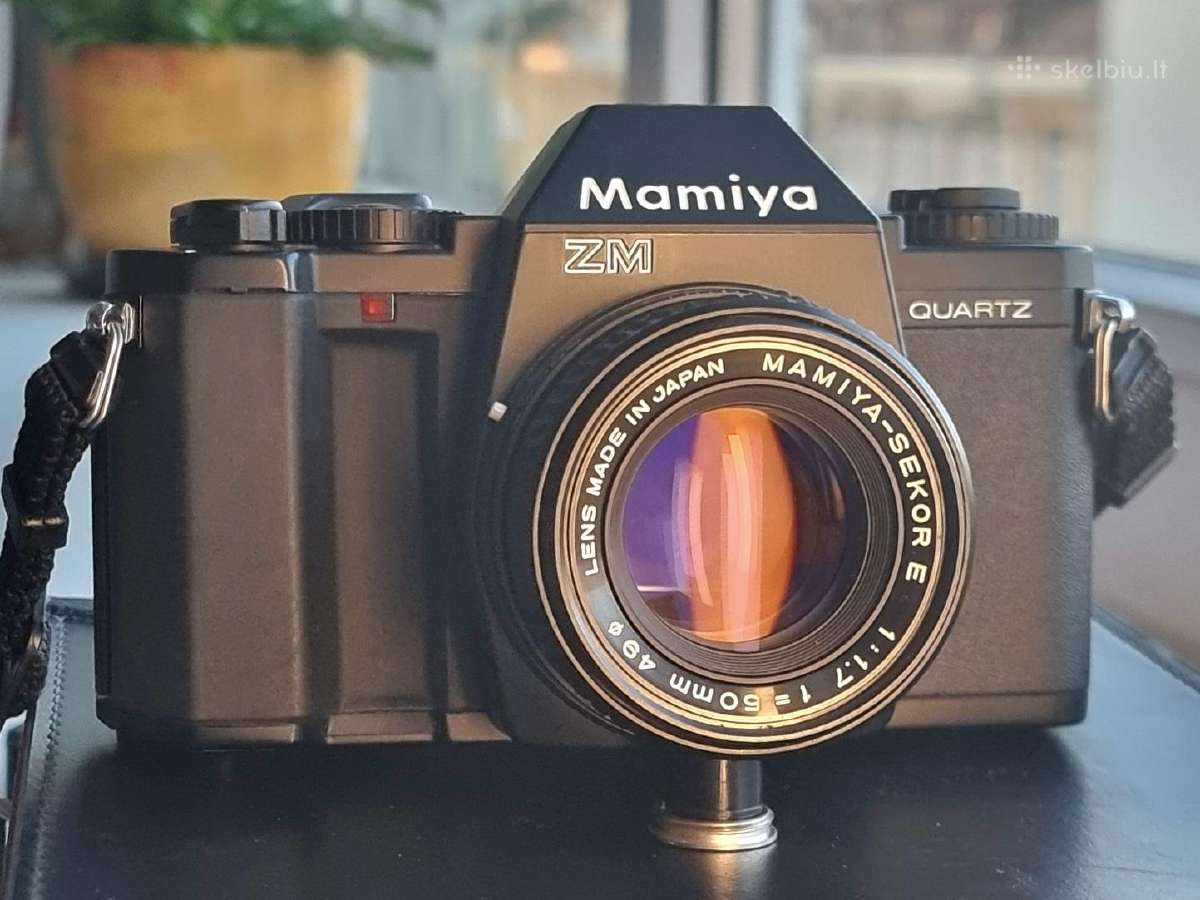 Mamiya Zm Idealios būklės juostinis fotoaparatas!