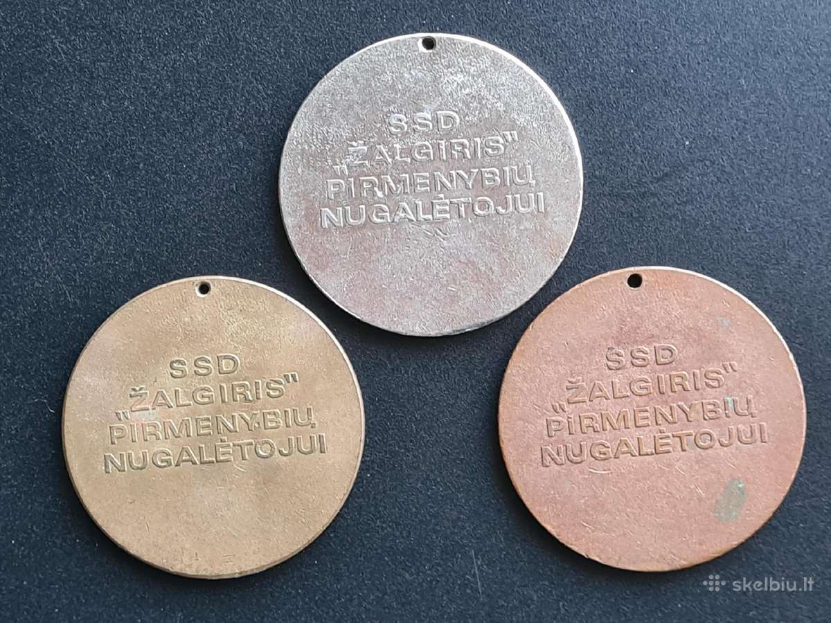 SSD „žalgiris“ pirmenybių medalių rinkinys - nuotraukos Nr. 2