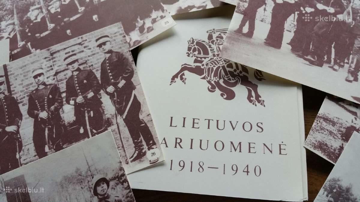 Lietuvos Smetonos armijos foto rinkinys 3 eurai.