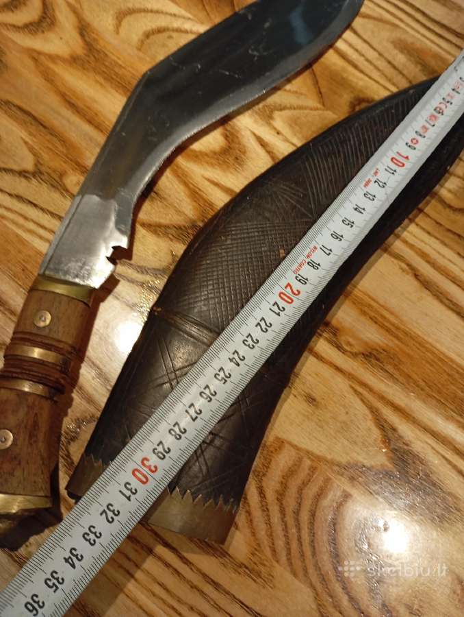 Peilis kukri - nuotraukos Nr. 6