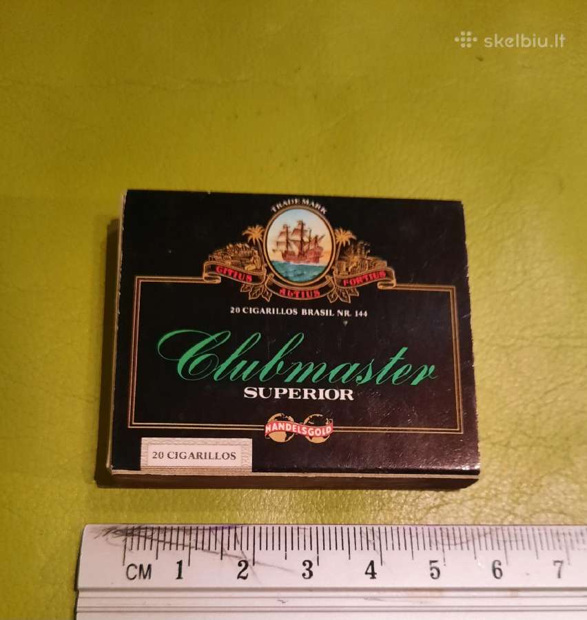 Degtukų dėžutė Clubmaster - nuotraukos Nr. 2