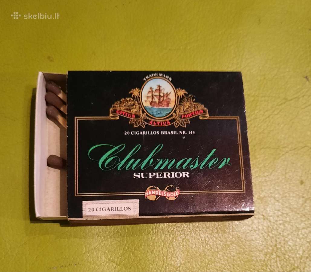 Degtukų dėžutė Clubmaster - nuotraukos Nr. 4