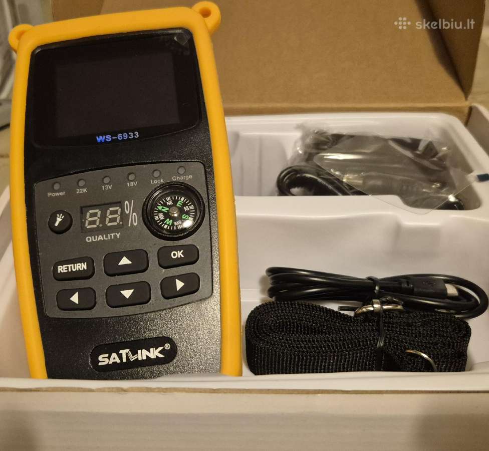 Satlink Ws-6933 palydovinio signalo ieškiklis - nuotraukos Nr. 2