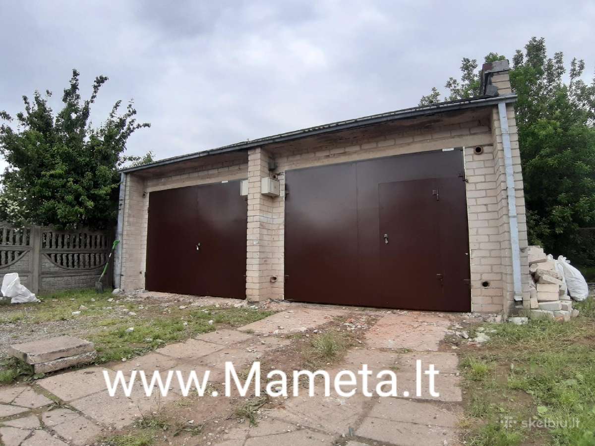 Metaliniai, atveriami garažo vartai, garažo durys. - nuotraukos Nr. 8