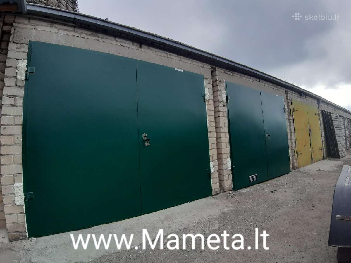 Metaliniai, atveriami garažo vartai, garažo durys. - nuotraukos Nr. 9