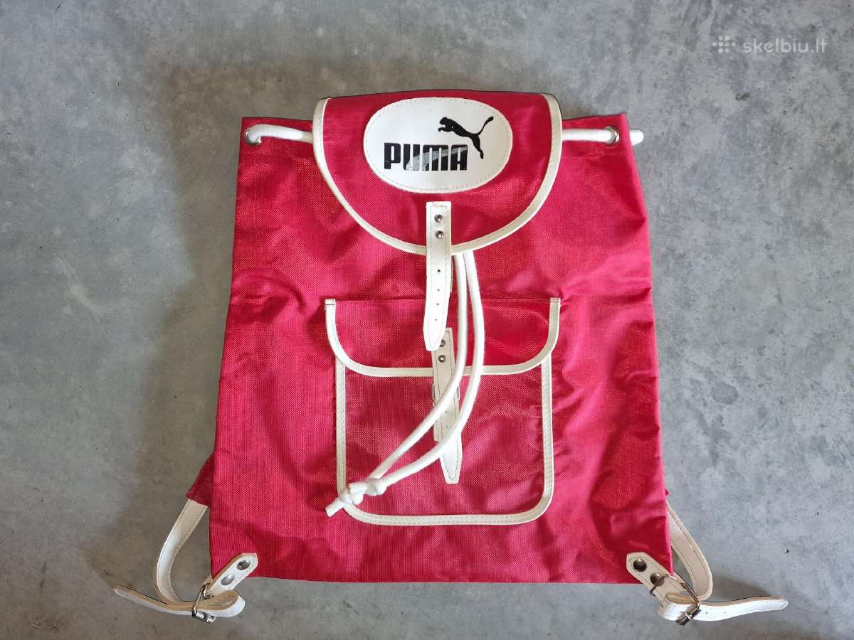 Vintage Puma kuprinė originalus 1980-ųjų modelis