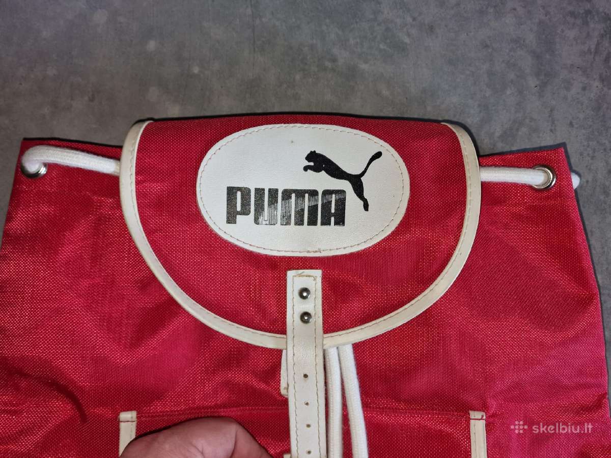 Vintage Puma kuprinė originalus 1980-ųjų modelis - nuotraukos Nr. 2