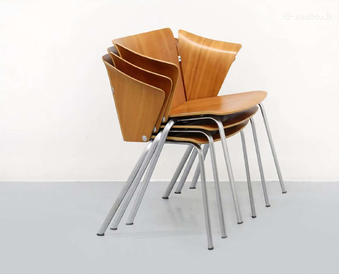 Fritz Hansen kėdės (6 vnt.) - nuotraukos Nr. 4