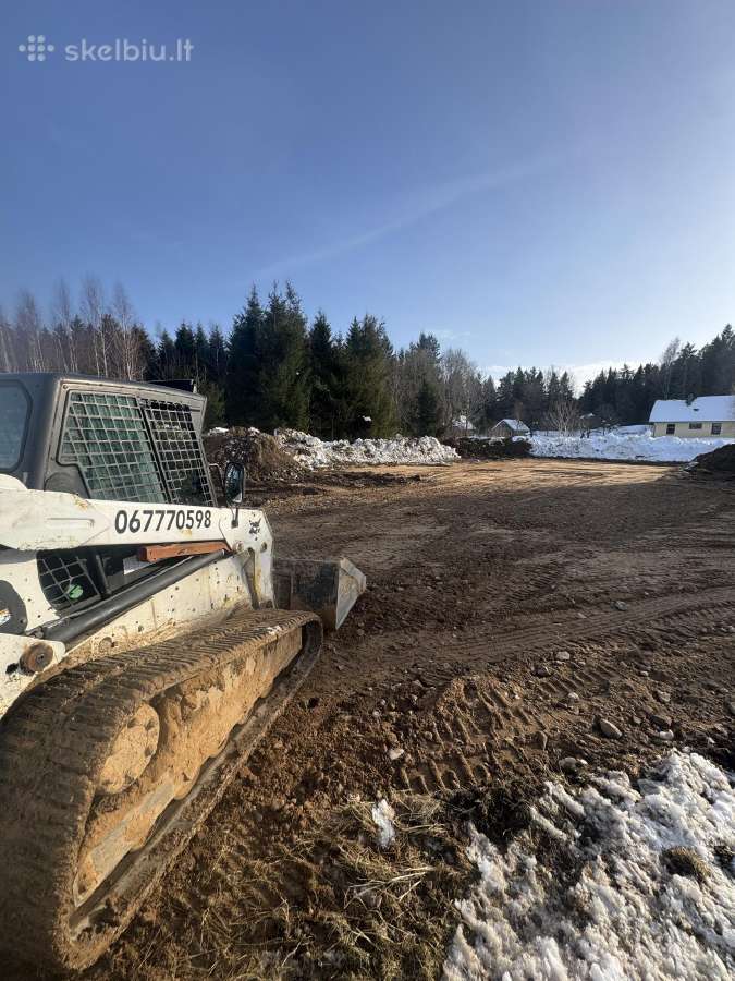 Galingo bobcat ir eskovatoriaus su operatoriu nuom - nuotraukos Nr. 15