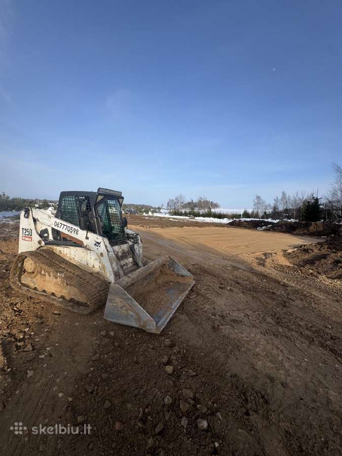 Galingo bobcat nuoma su operatorium