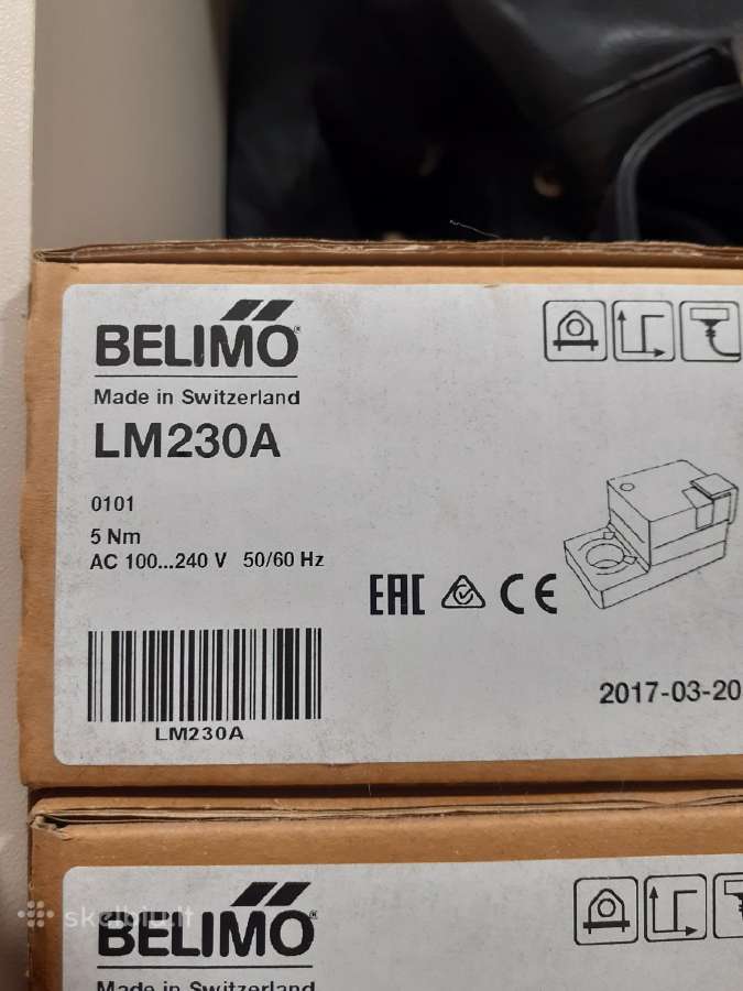 Elektrinės pavaros Belimo Lm230a - nuotraukos Nr. 2