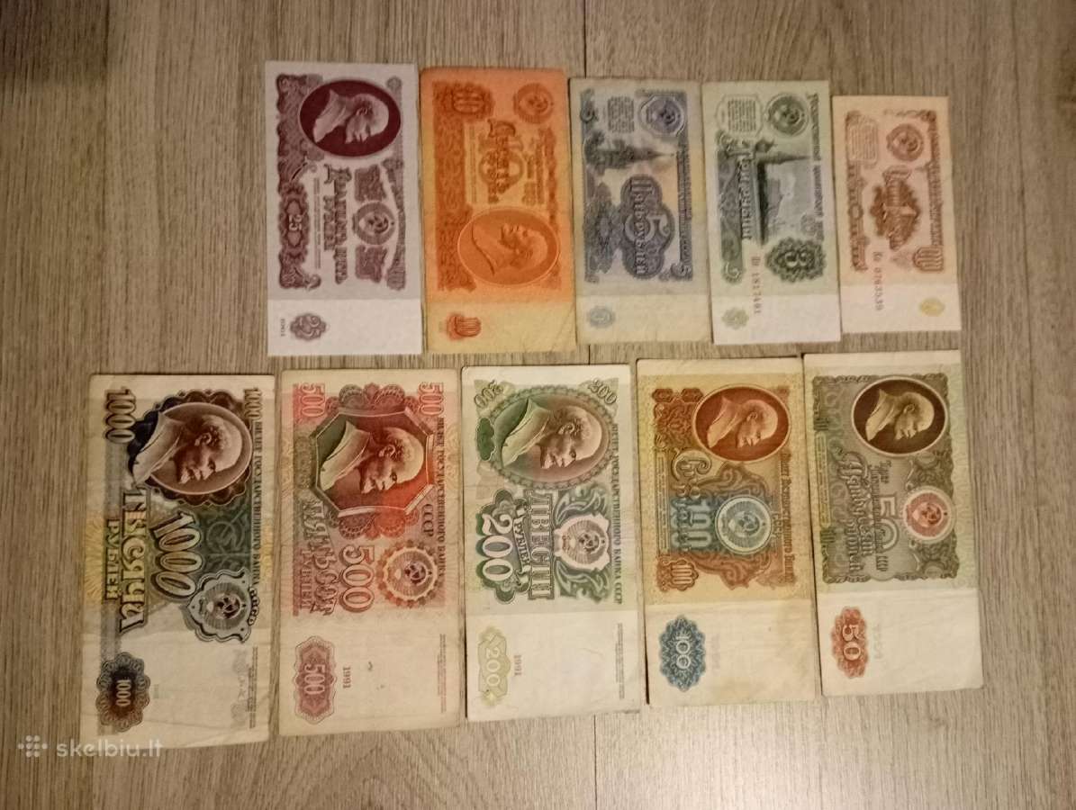 Parduodu banknotai