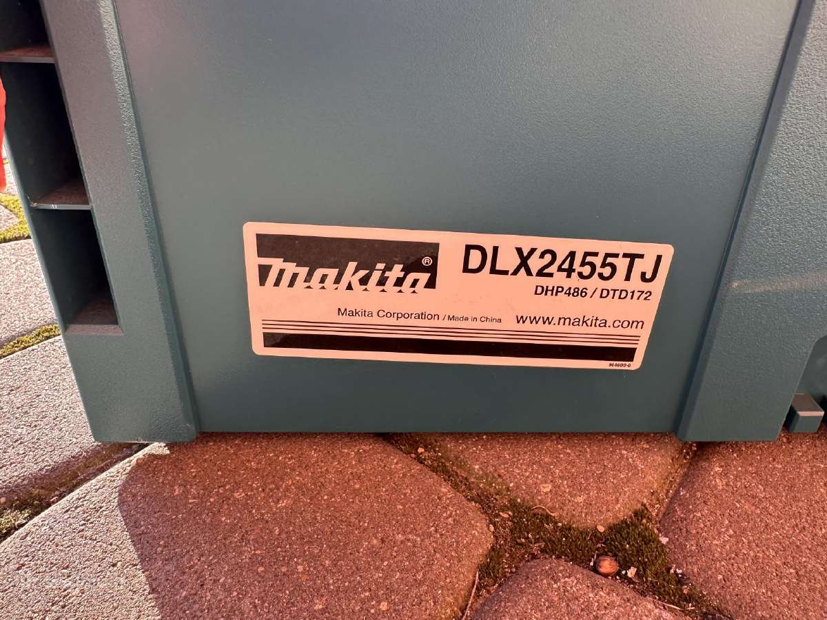 Akumuliatorinių įrankių komplektas Makitadlx2189tj - nuotraukos Nr. 7