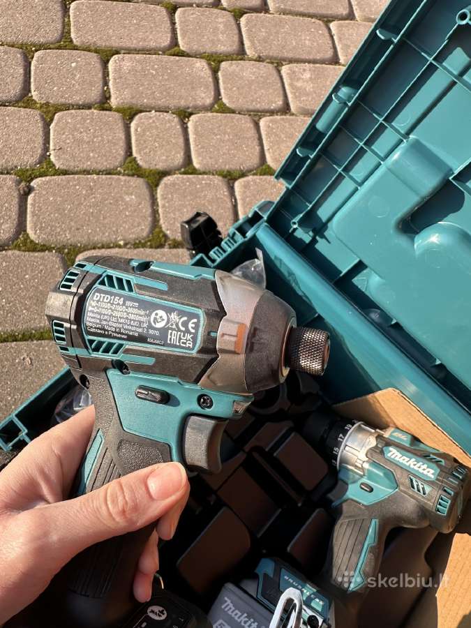 Akumuliatorinių įrankių komplektas Makitadlx2189tj - nuotraukos Nr. 3