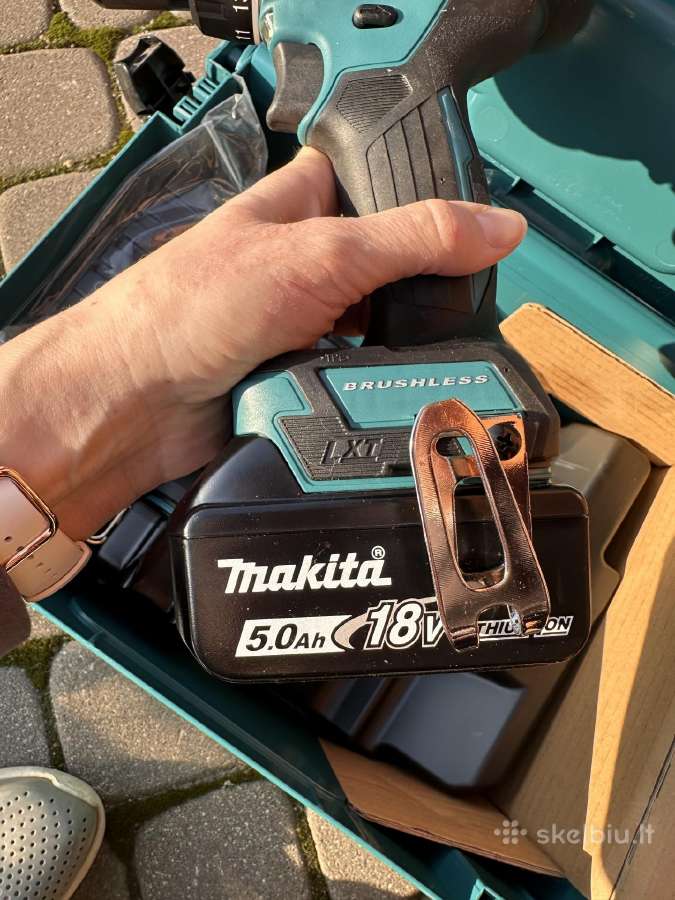 Akumuliatorinių įrankių komplektas Makitadlx2189tj - nuotraukos Nr. 5