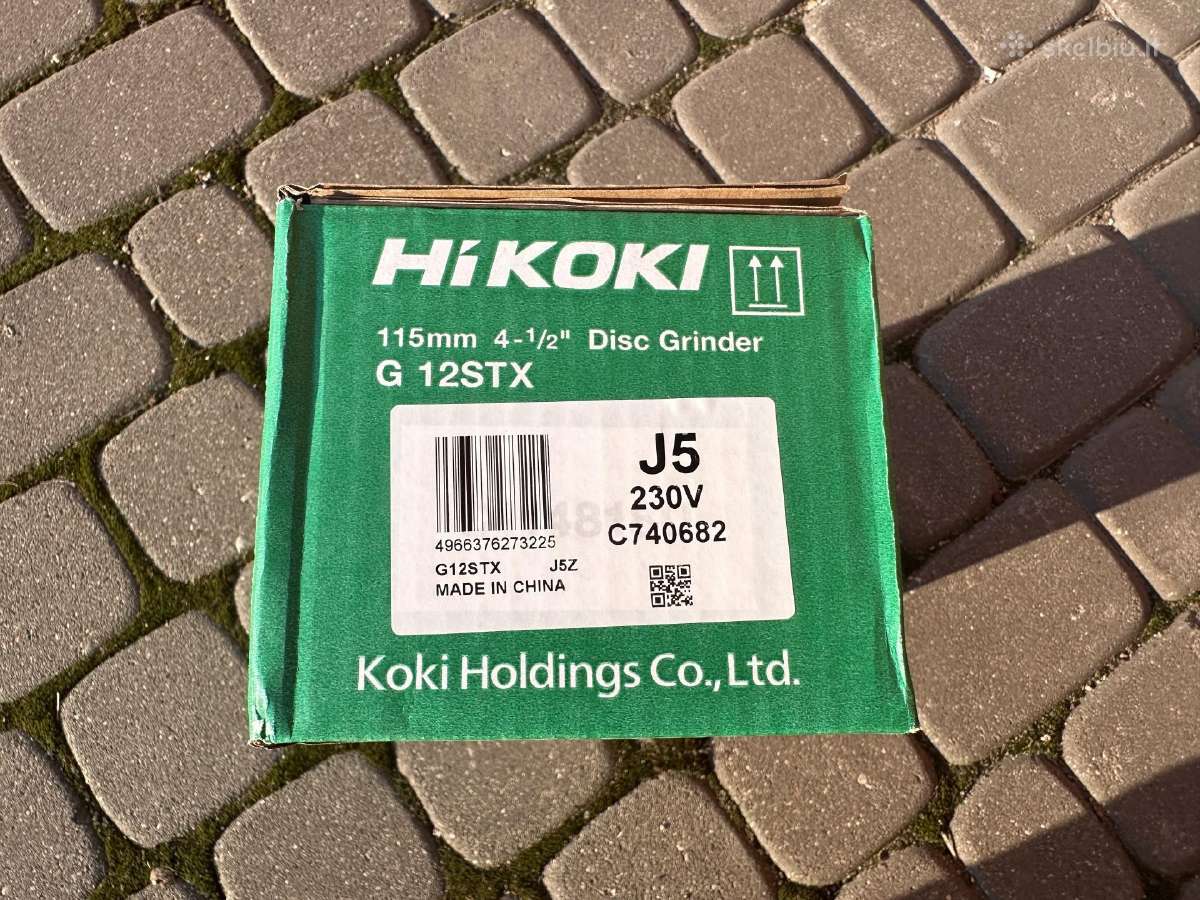 Kampinis šlifuoklis Hikoki G13sta - nuotraukos Nr. 6