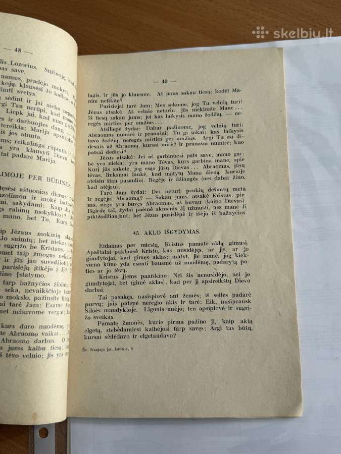 Šventoji Naujojo įstatymo istorija 1935 - nuotraukos Nr. 6