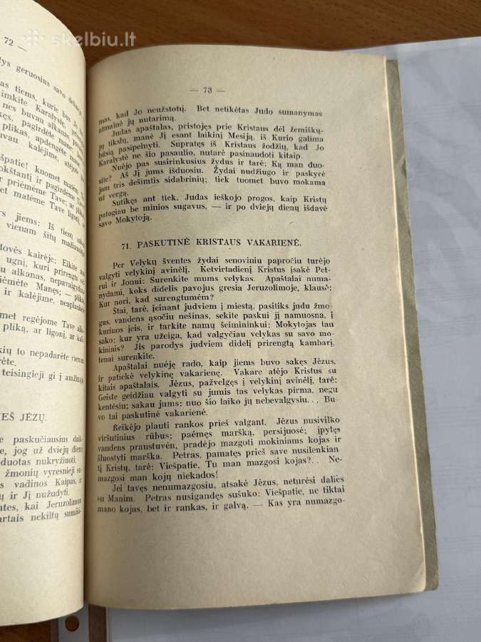 Šventoji Naujojo įstatymo istorija 1935 - nuotraukos Nr. 7