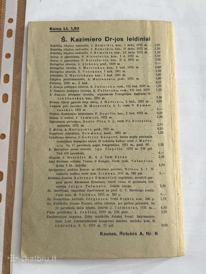Šventoji Naujojo įstatymo istorija 1935 - nuotraukos Nr. 10