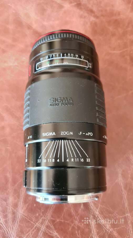 Objektyvas Sigma canon sistemai - nuotraukos Nr. 2