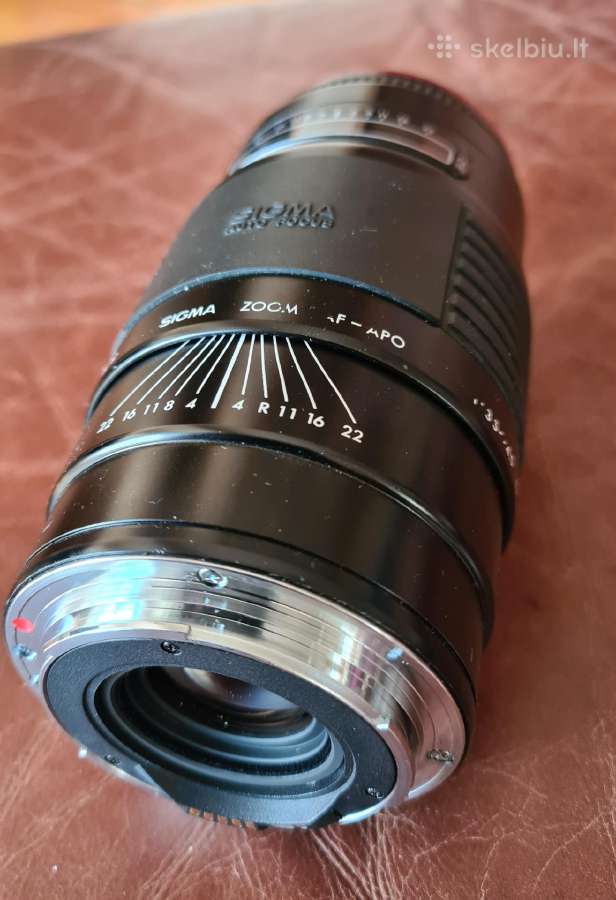 Objektyvas Sigma canon sistemai - nuotraukos Nr. 3