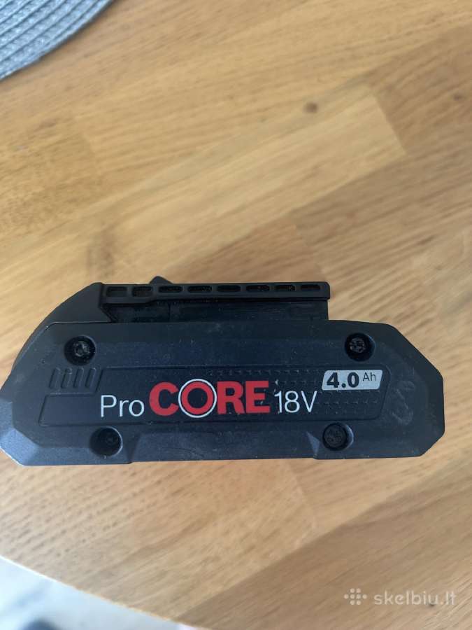 Bosch Procore 18v 4.0 Ah akumuliatorius