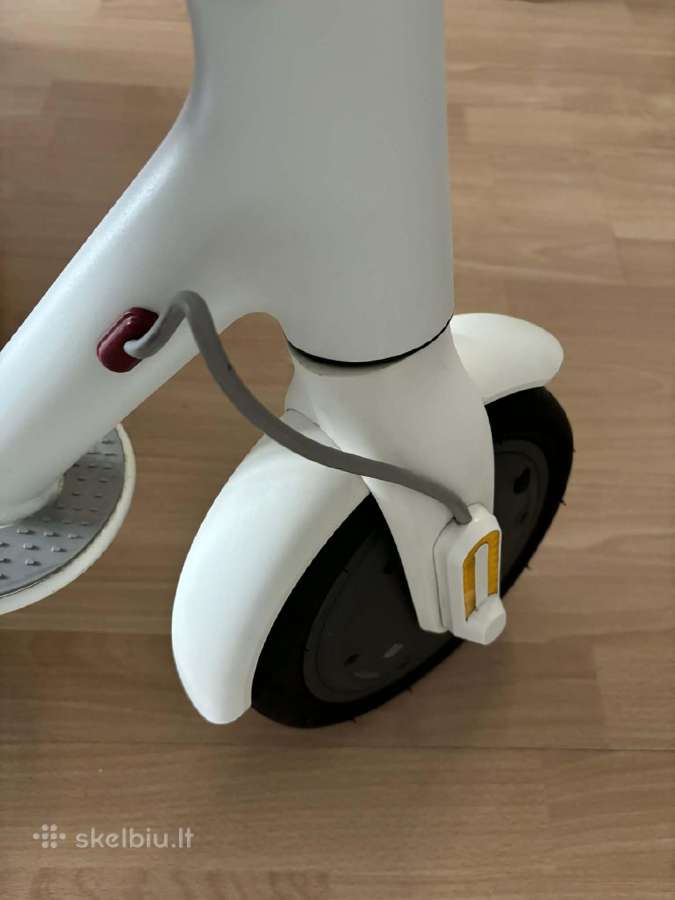 Xiaomi Mi M365 baltas elektrinis paspirtukas - nuotraukos Nr. 3