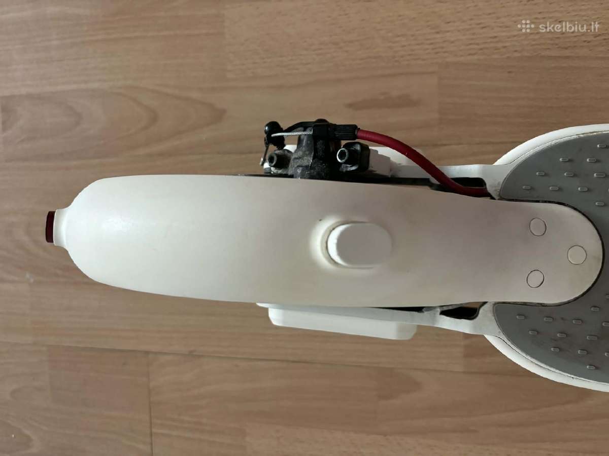 Xiaomi Mi M365 baltas elektrinis paspirtukas - nuotraukos Nr. 5