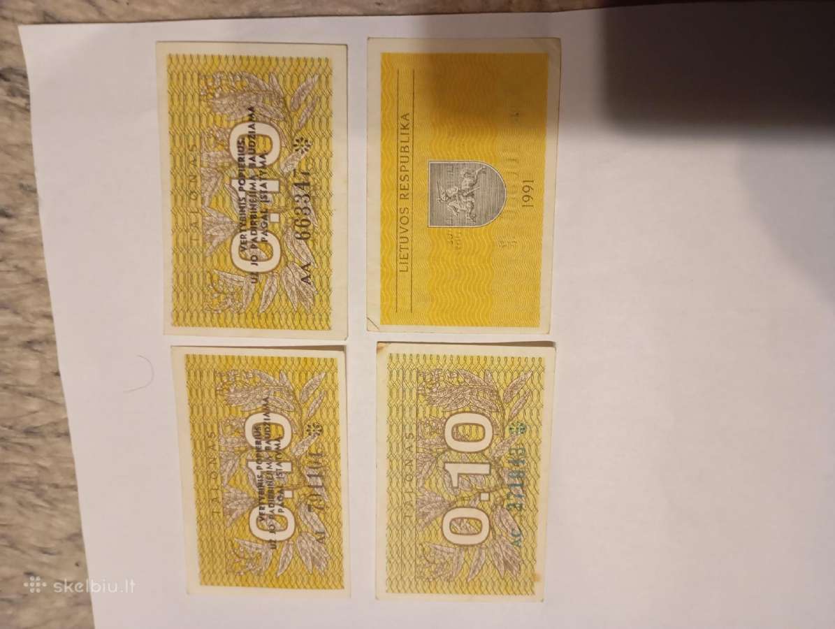 Parduodu banknotai