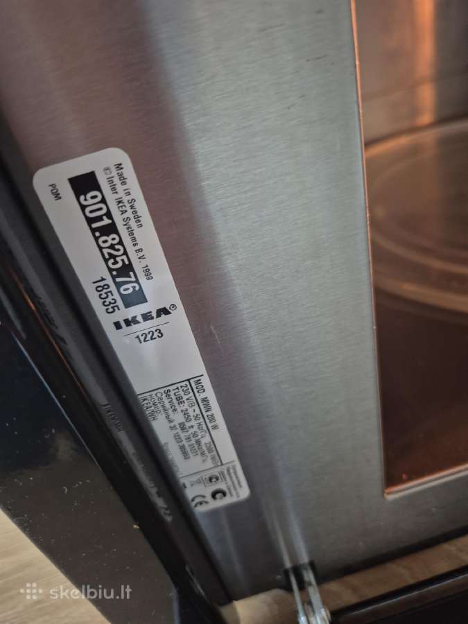 Įmontuojama Ikea mikrobangų krosnelė - nuotraukos Nr. 4