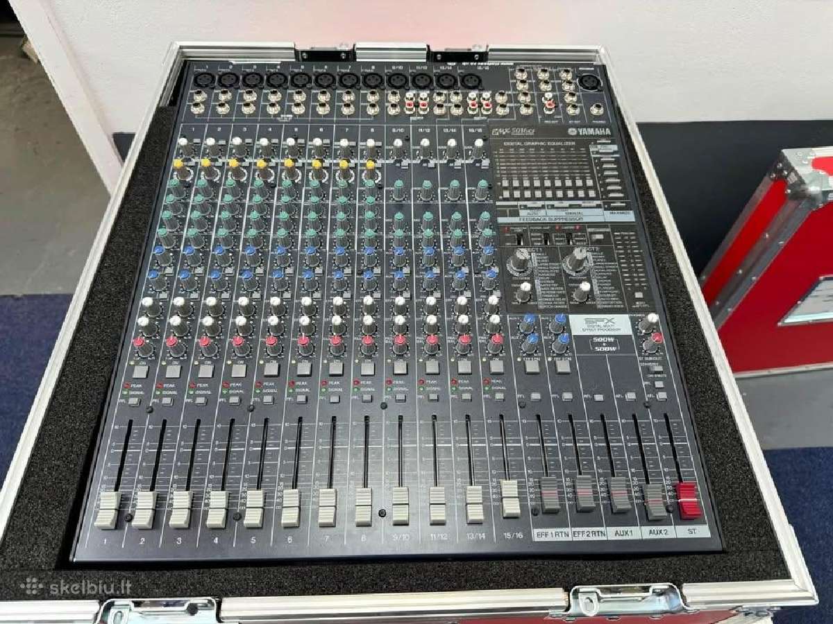 Parduodami analoginiai mikseriniai Yamaha Pultai - nuotraukos Nr. 6