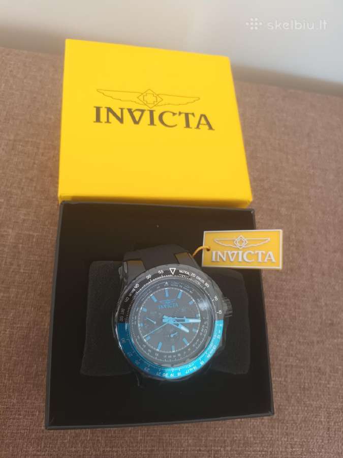 Naujas Invicta Aviator serijos laikrodis