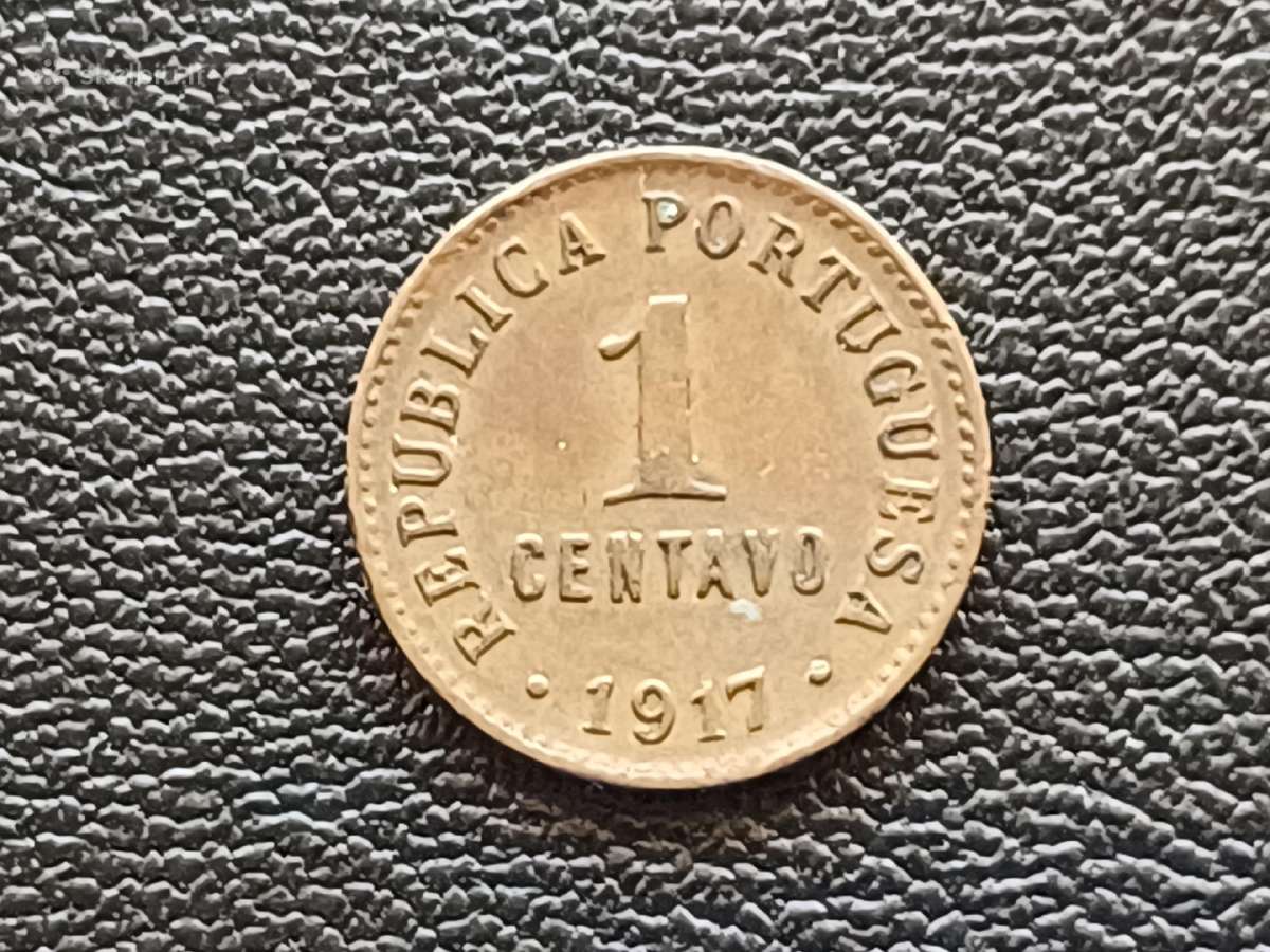 1 centavo 1917m. Portugalija