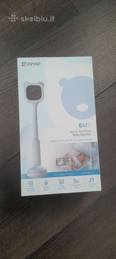 Mažai naudota Ezviz Bm1 (Baby Monitor 1) išmanioji