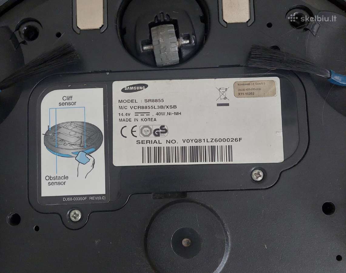 Samsung dulkių siurblys-robotas - nuotraukos Nr. 2