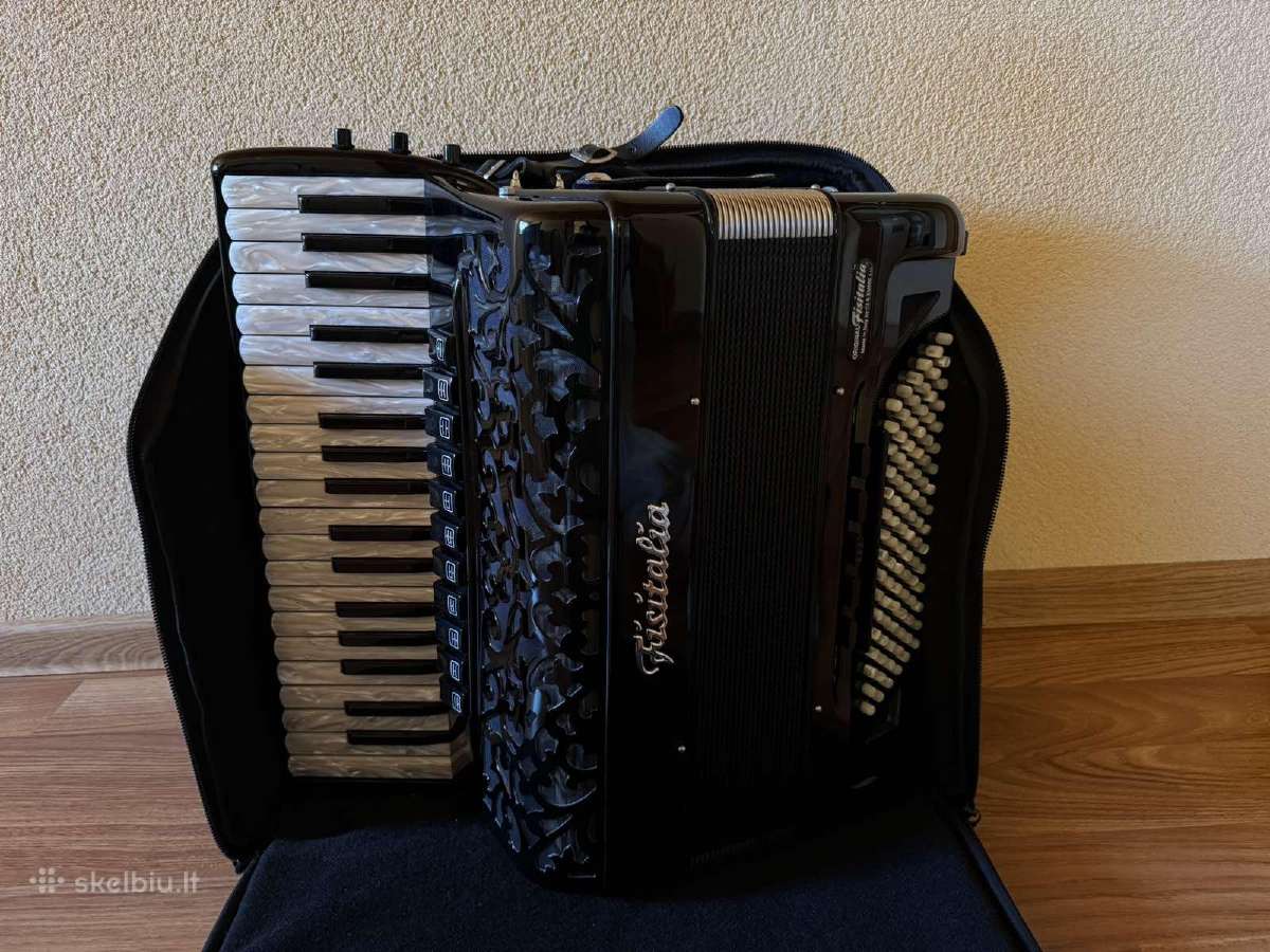 Naujas akordeonas Fisitalia rinktiniais bosais - nuotraukos Nr. 6