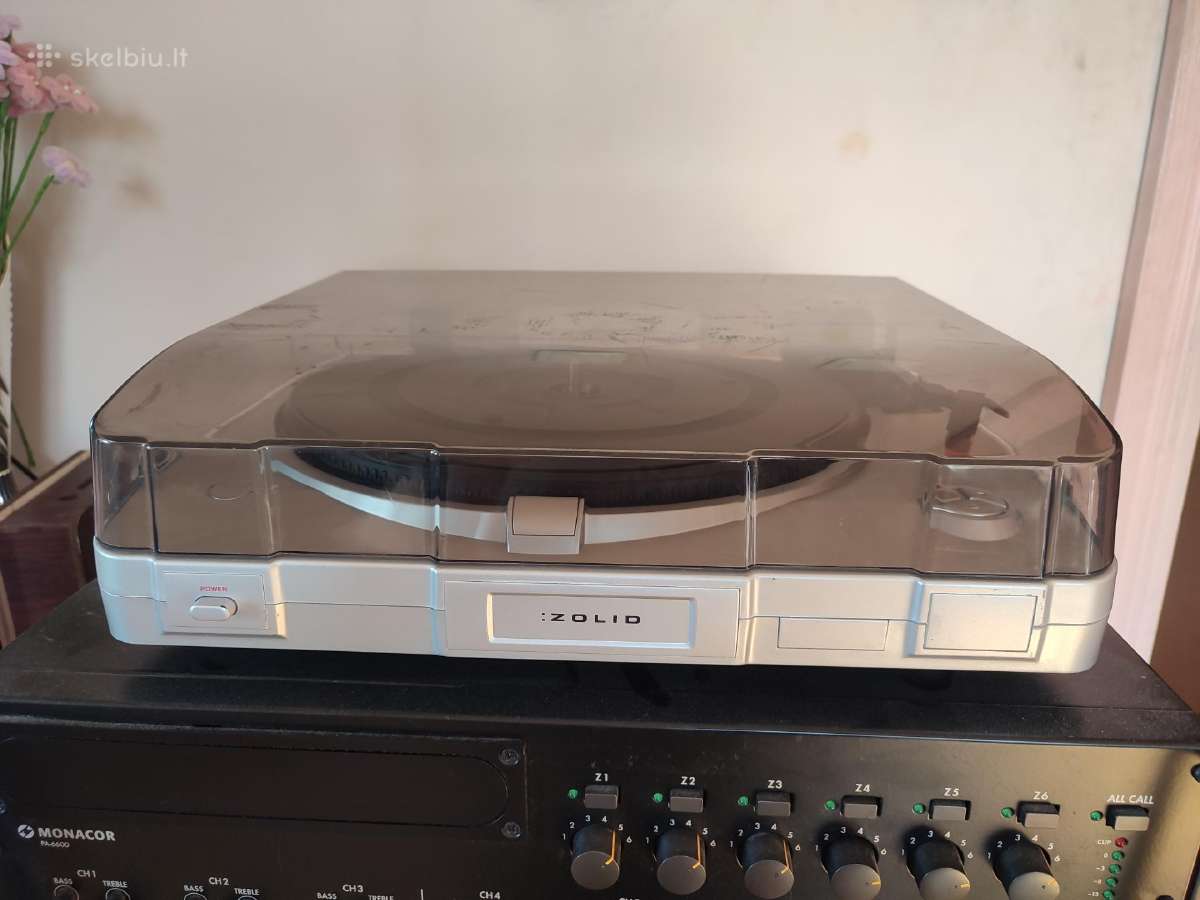 Zolid Vinilinių plokštelių grotuvas