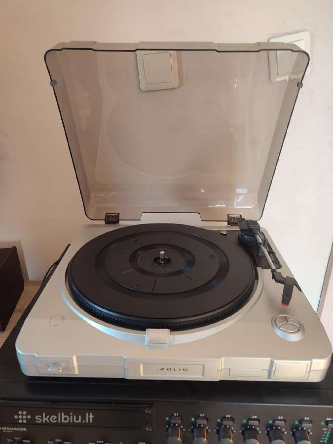 Zolid Vinilinių plokštelių grotuvas - nuotraukos Nr. 3