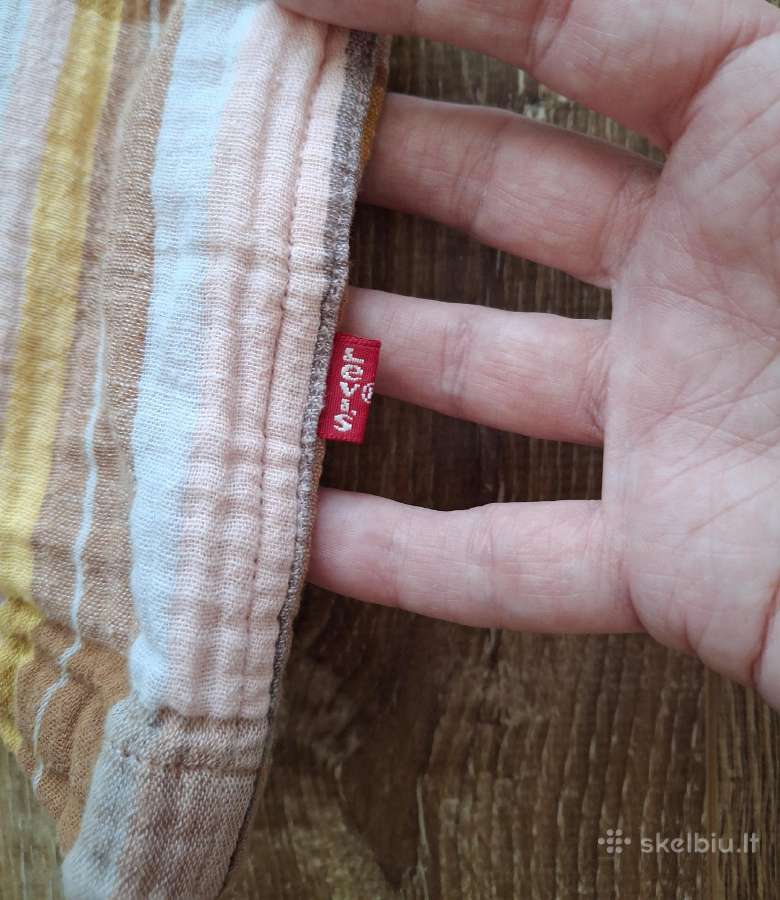 Levis medvilnės marškinukai - nuotraukos Nr. 2