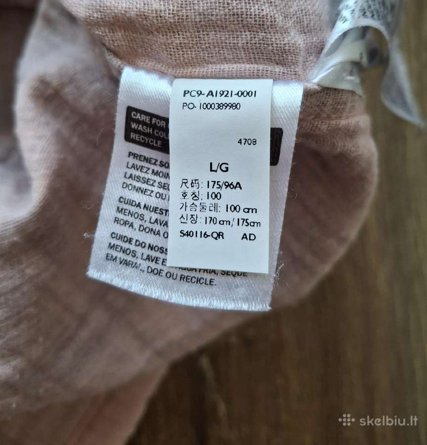 Levis medvilnės marškinukai - nuotraukos Nr. 5