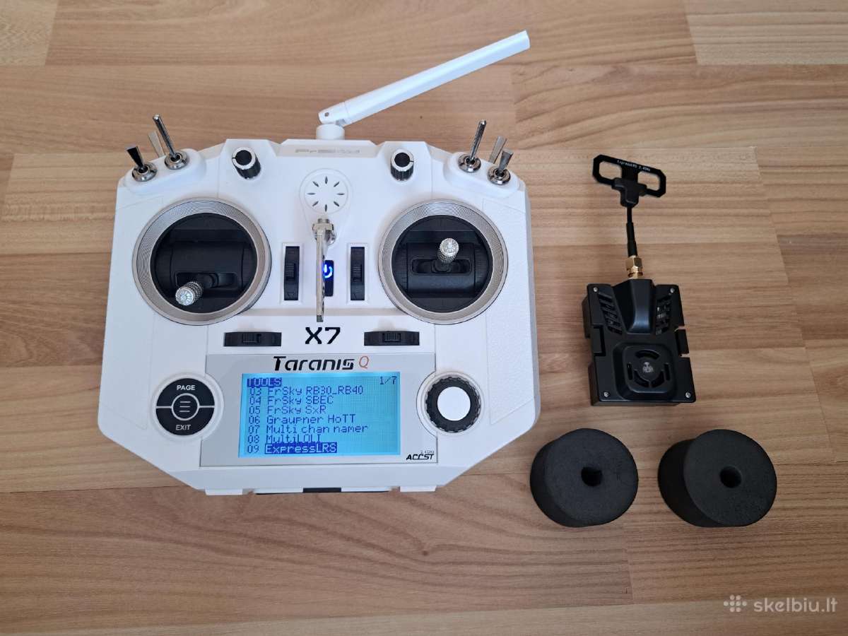 Frsky Taranis Qx7 fpv drono pultas + Expresslrs - nuotraukos Nr. 2