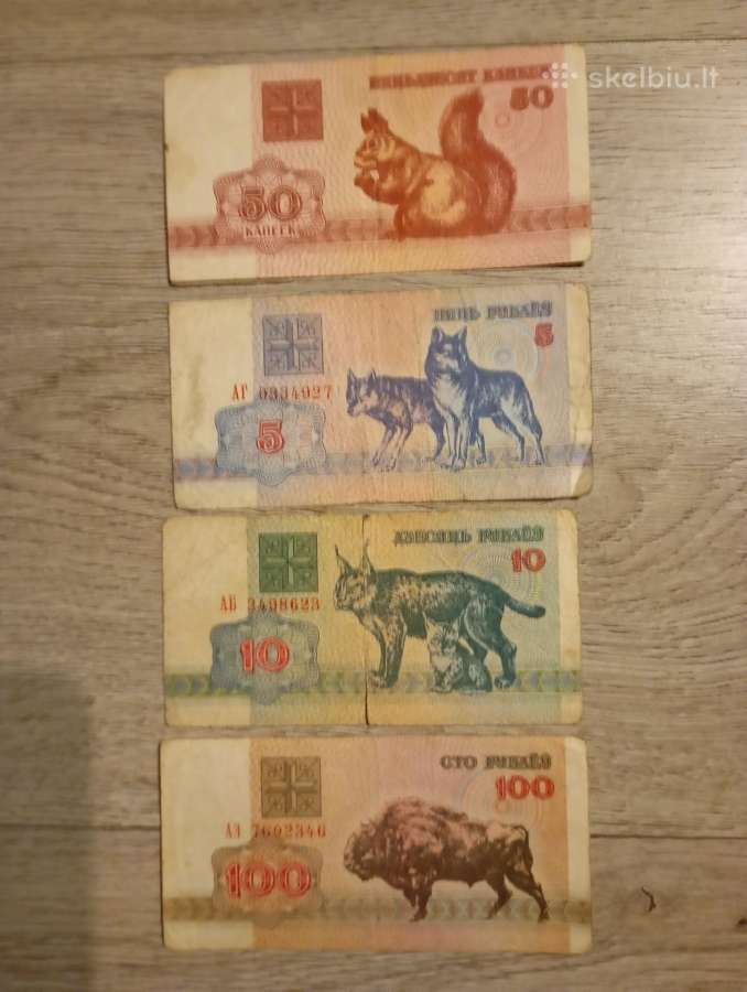 Parduodu banknotai