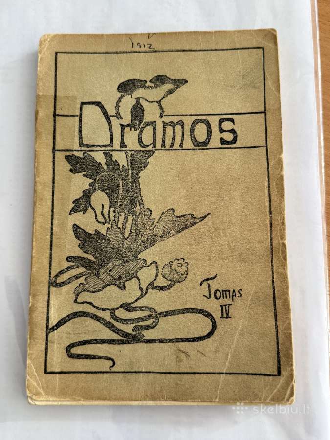 Kazio Puidos raštų rinkinys. Tomas Iv. Dramos 1912