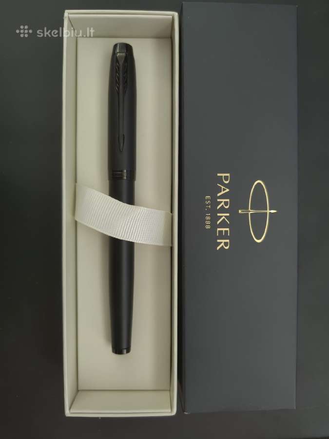 Parker Im Achromatic Black Fountain Pen - nuotraukos Nr. 2