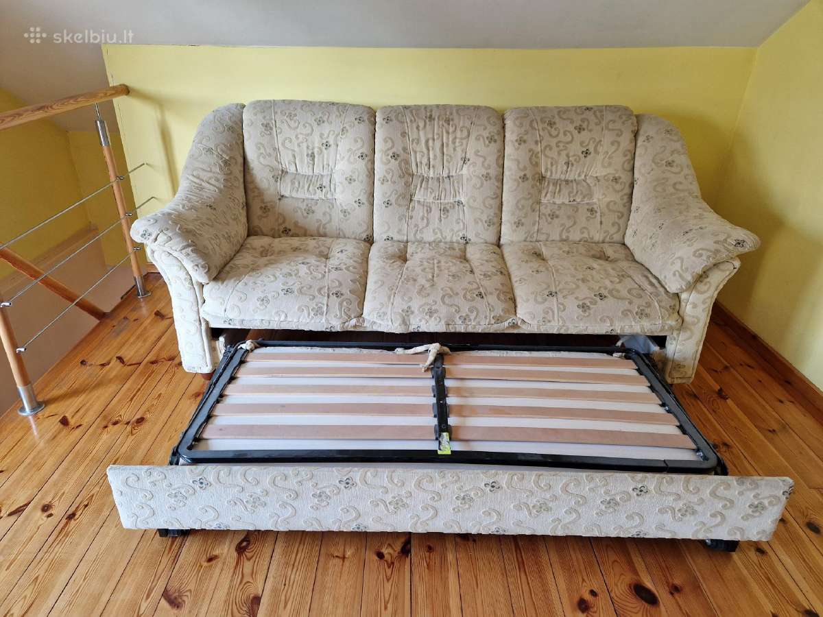 Parduodama sofa-lova ir du foteliai - nuotraukos Nr. 7