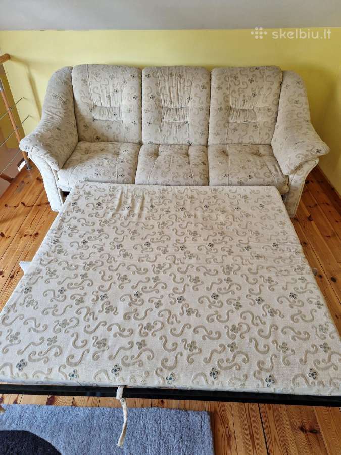Parduodama sofa-lova ir du foteliai - nuotraukos Nr. 9