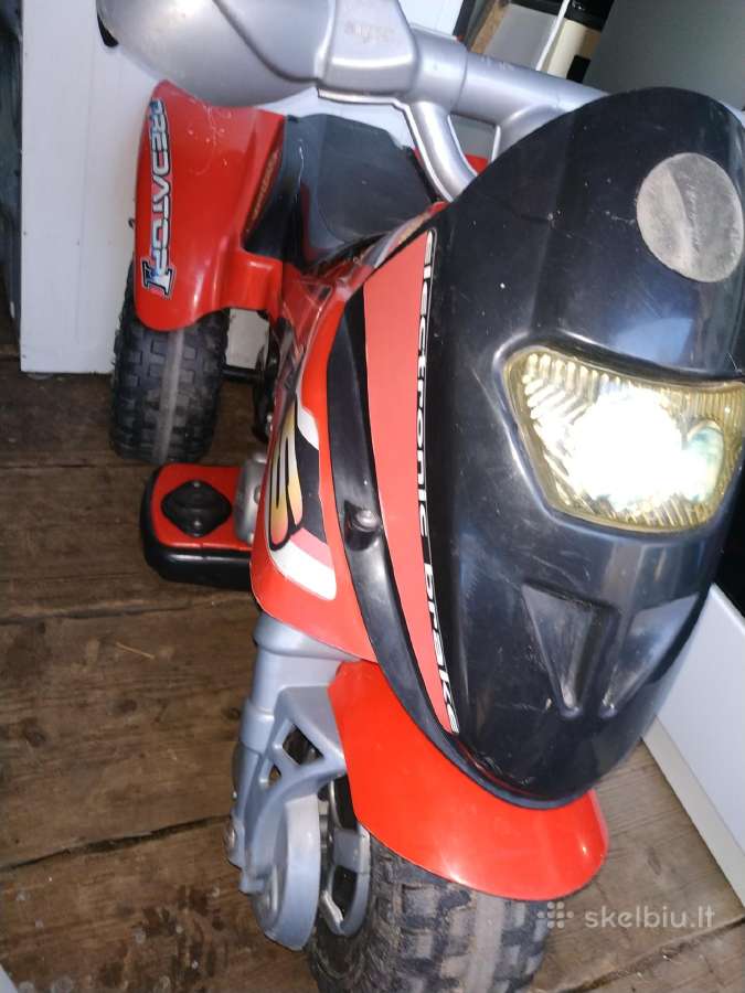 Elektrinis vaikiškas motociklas akumuliatorinis - nuotraukos Nr. 2