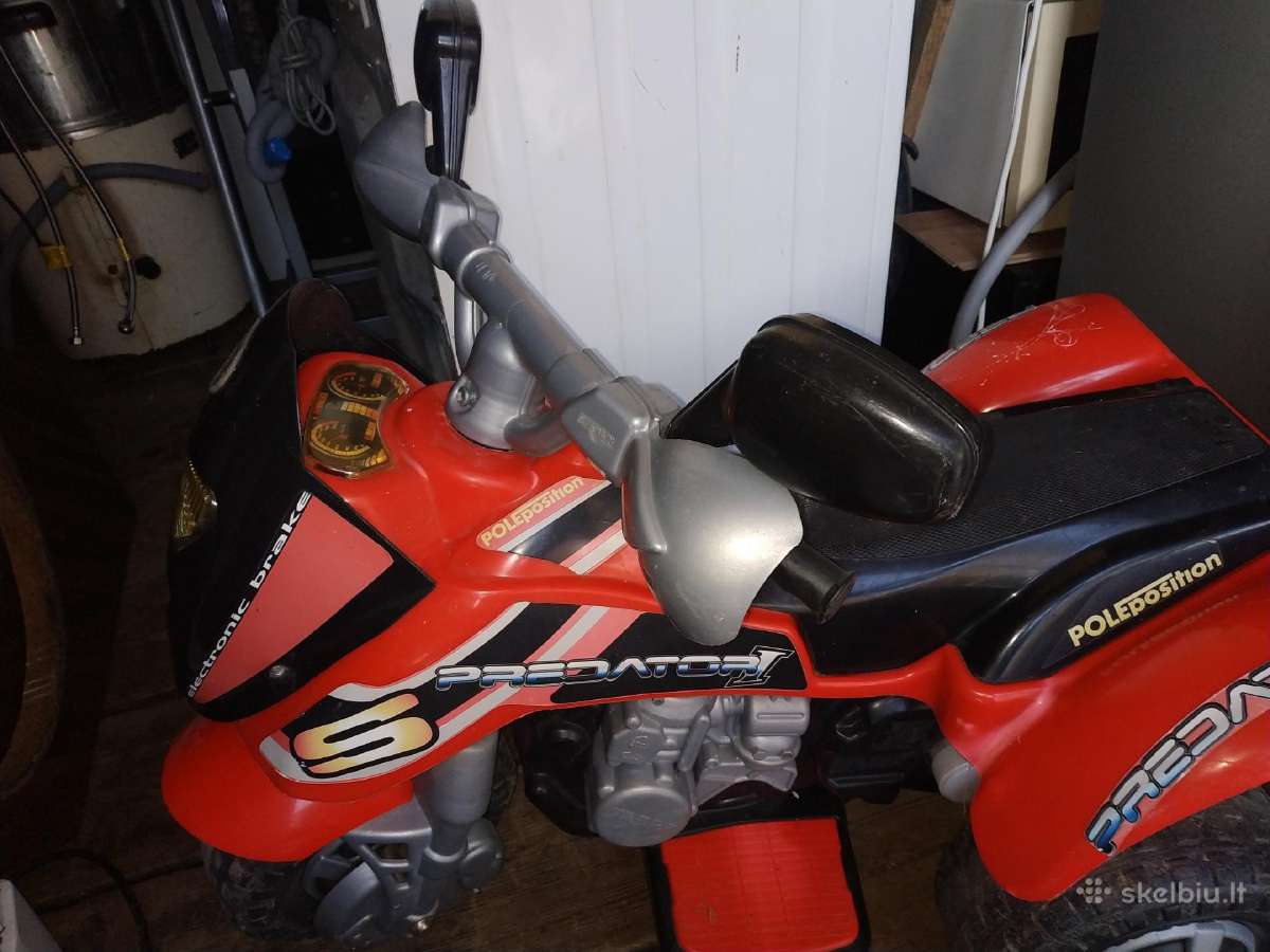 Elektrinis vaikiškas motociklas akumuliatorinis - nuotraukos Nr. 5