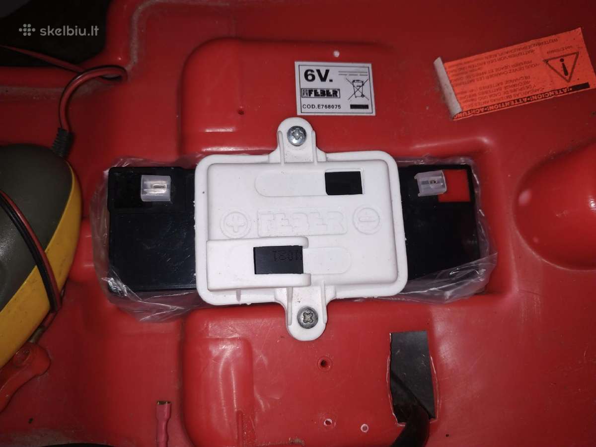 Elektrinis vaikiškas motociklas akumuliatorinis - nuotraukos Nr. 10