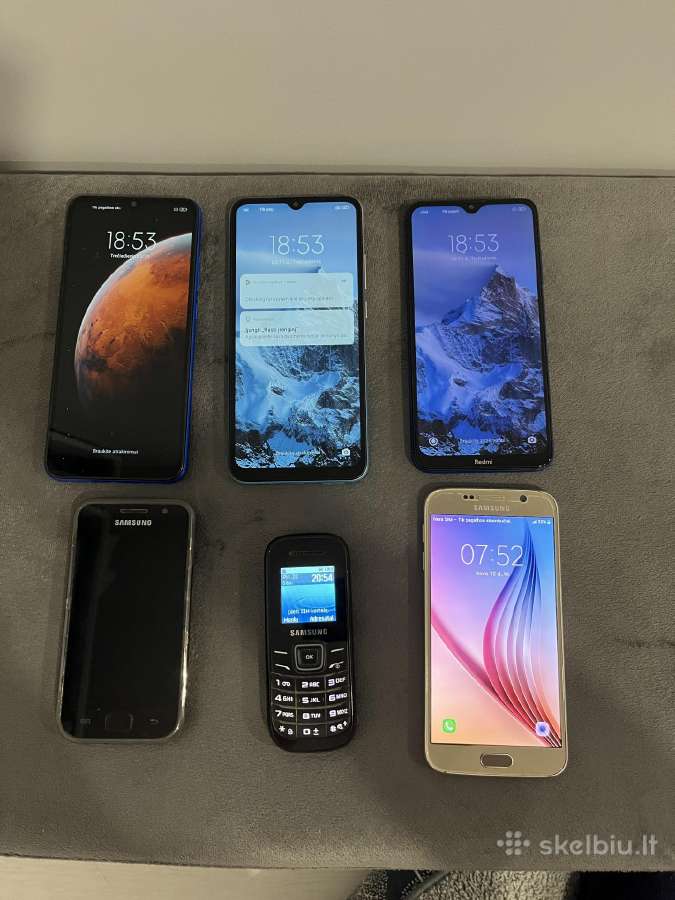 Parduodami telefonai